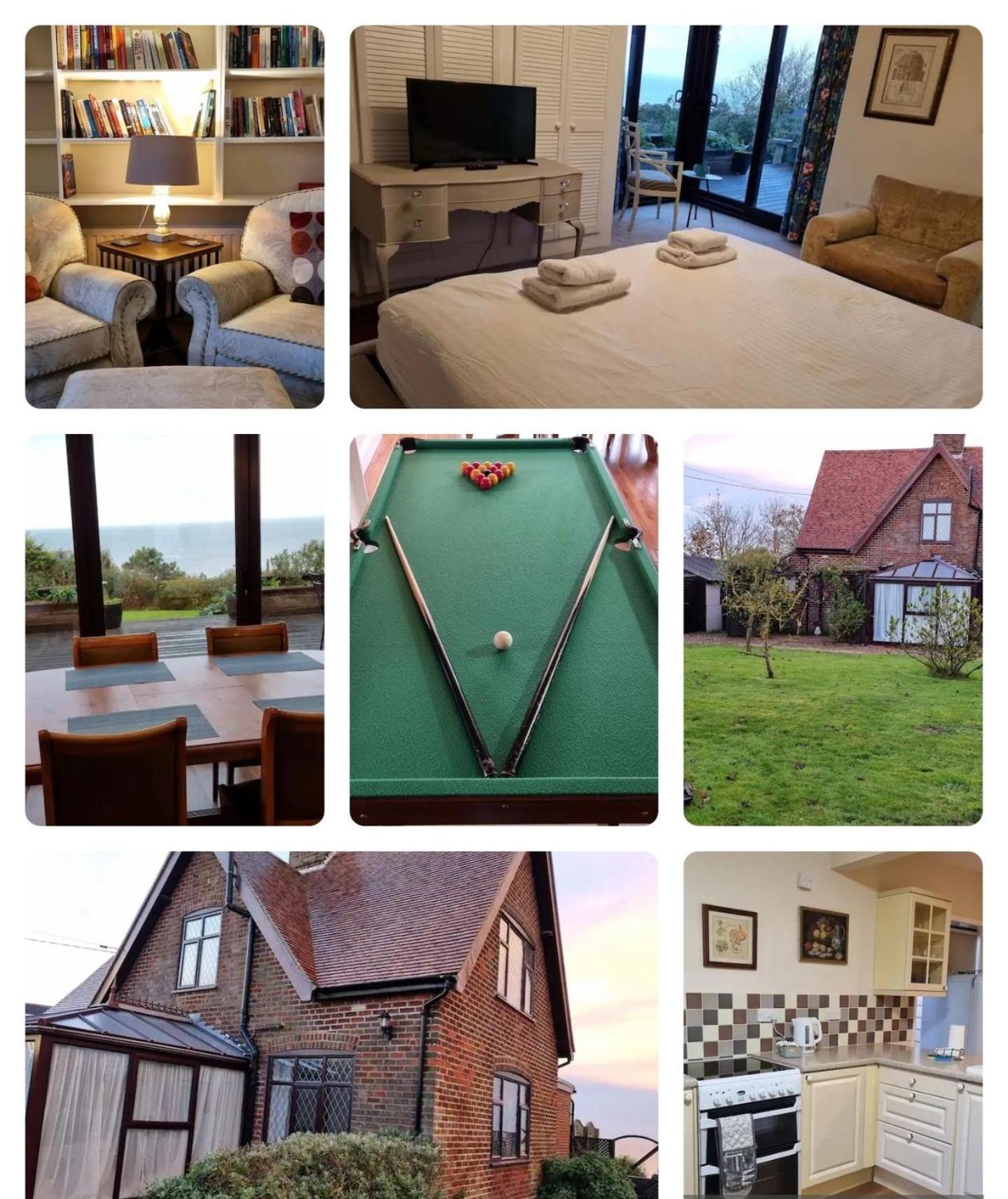 Spacious Detached Home With Beautiful Seaviews, Sleeps 6 Trimingham Luaran gambar